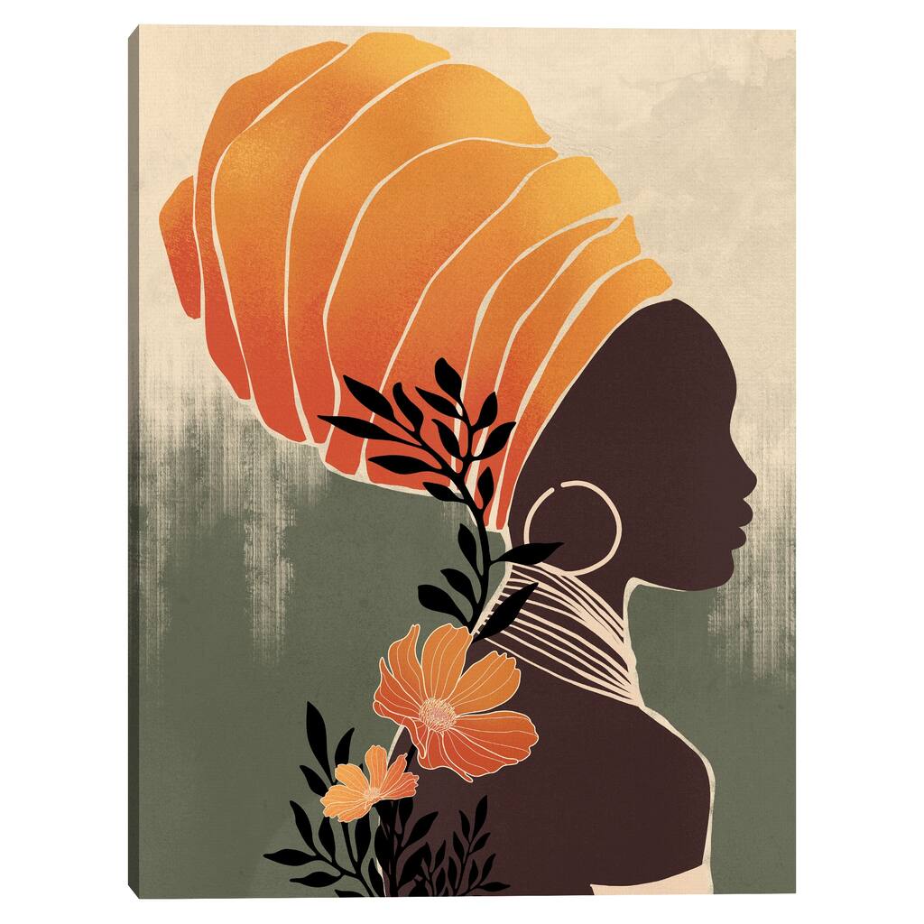 Tribal Chic I Canvas Art Print