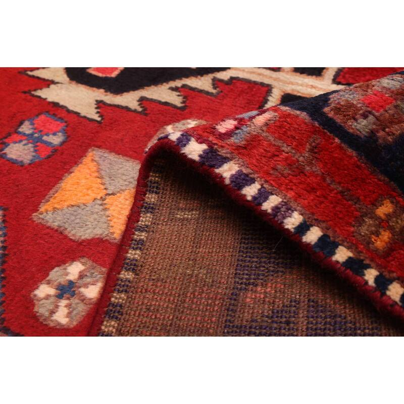 ECARPETGALLERY Hand-knotted Konya Anatolian Red Wool Rug - 4'5 x 8'2