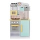 preview thumbnail 9 of 7, Teamson Kids - Little Chef Florence Classic Play Kitchen - White/Green & Yellow - 21.5" L x 11.63" W x 35.5" H