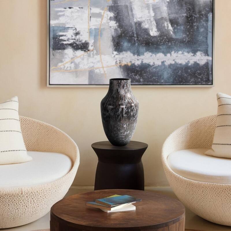 Zynsky Art Glass in Deep Mocha Brown