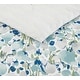preview thumbnail 8 of 7, Poppy & Fritz Olivia Cotton Blue Duvet Cover Set