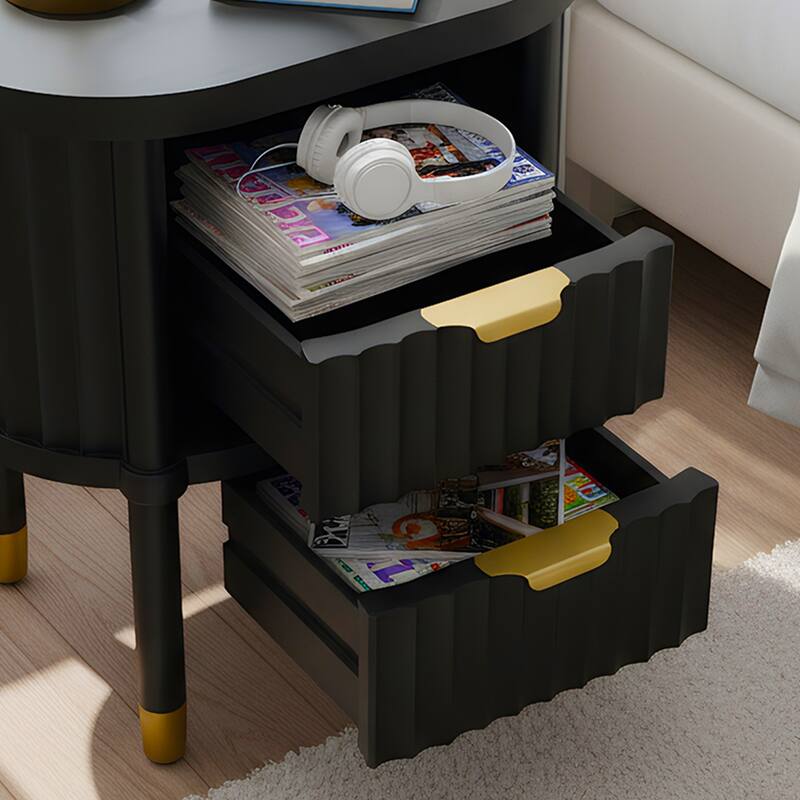 Modern NightStand with Drawer,Bedside Table