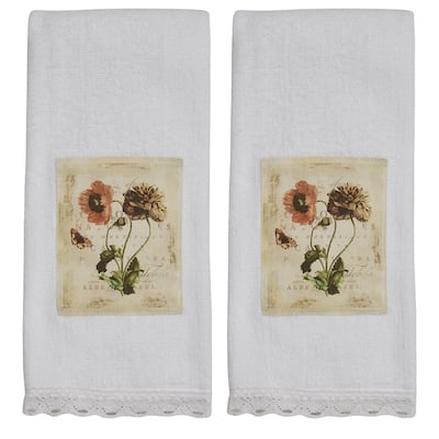 Park Designs Antiquarian Blooms Hand Towel Set of 2 - Hand Towel