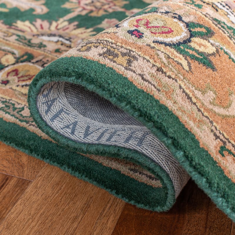 SAFAVIEH Handmade Heritage Sharee Traditional Oriental Wool Rug
