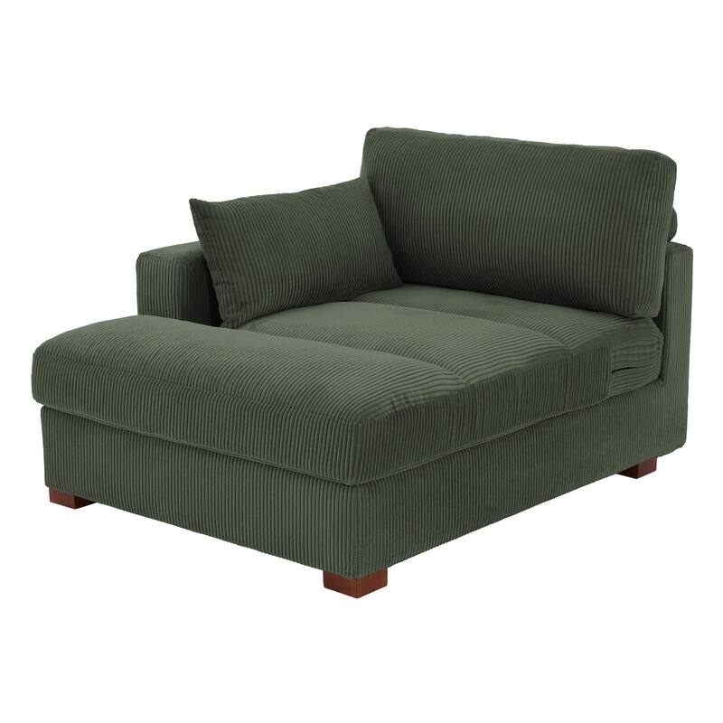 Left and Right Sectional Sofa Set Chaise Lounge Sofa Chair