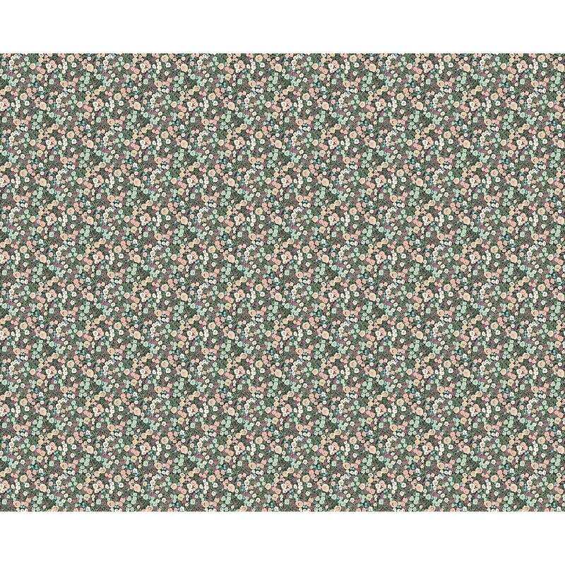 Flora Ditsy Pink Garden Wallpaper