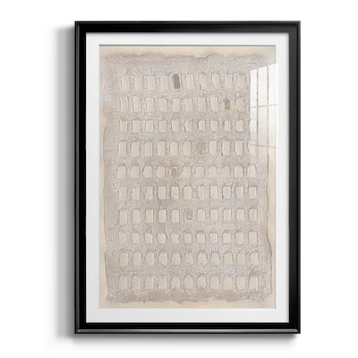 Pearl Punch Card I Premium Framed Print - Ready to Hang