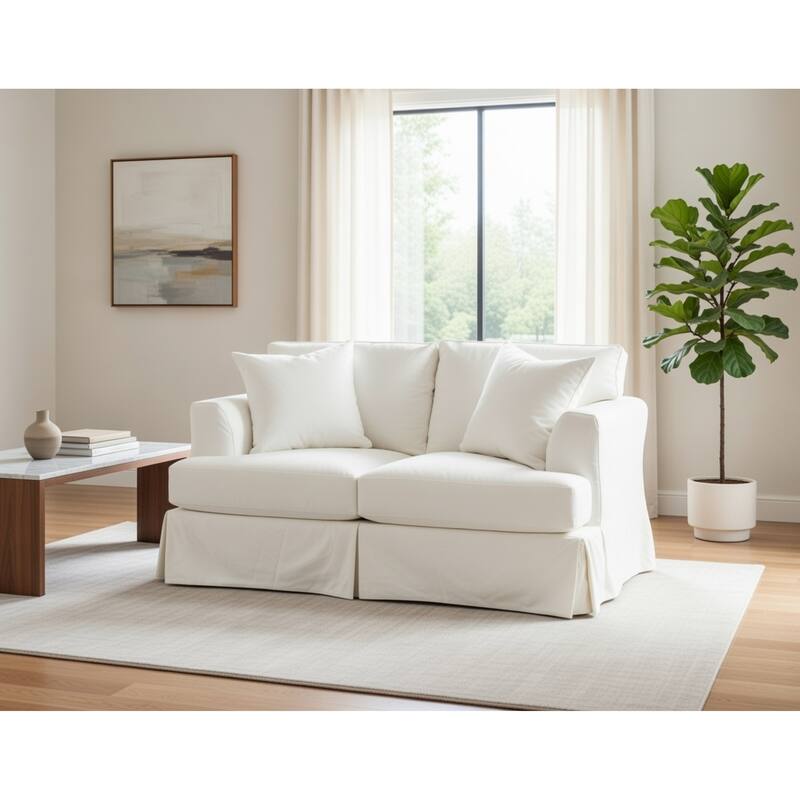 Zack Slipcover Loveseat