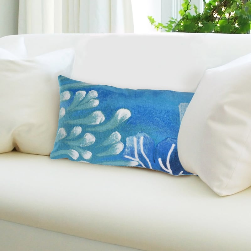 Sea Flower Pillow (12 x 20)