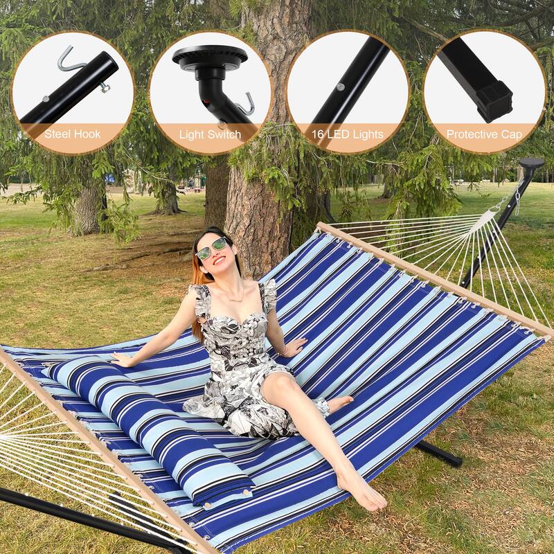 12 ft. Hammock with Stand - 149.6*55.1*45.3