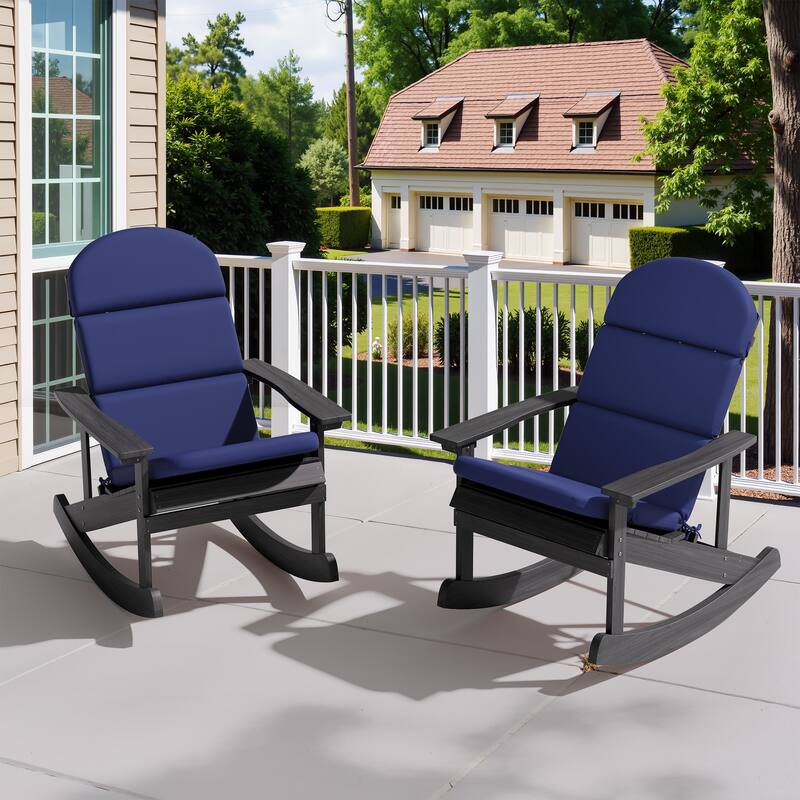 Outdoor Adirondack Chairs Cushion with Sunbrela Fabric