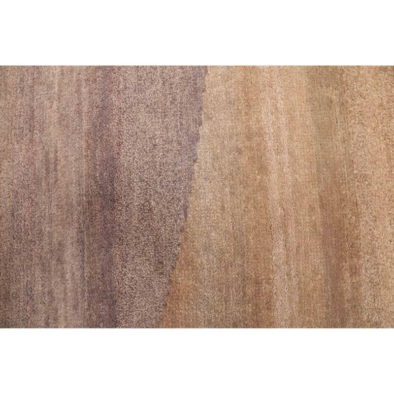 ECARPETGALLERY Hand-knotted Pak Finest Gabbeh Light Khaki Wool Rug - 5'3 x 7'11