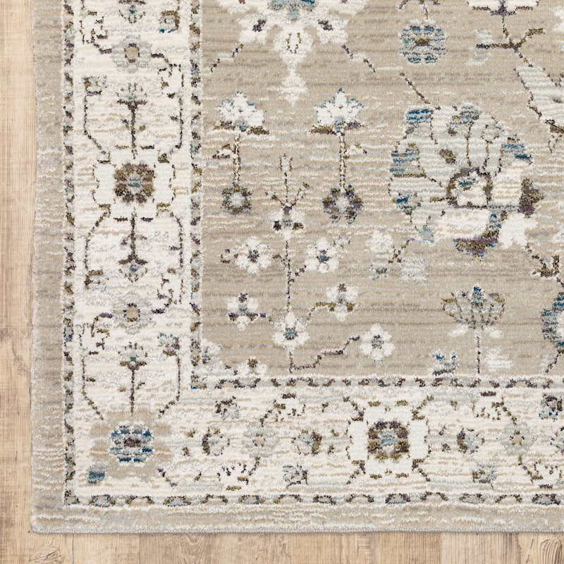 Style Haven Adalynn Vintage Neutrals Area Rug