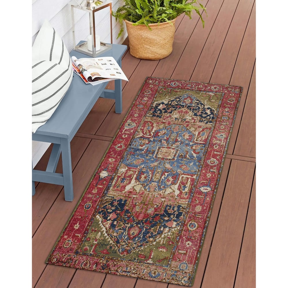 Liora Manne Esencia Heriz Indoor/Outdoor Mat