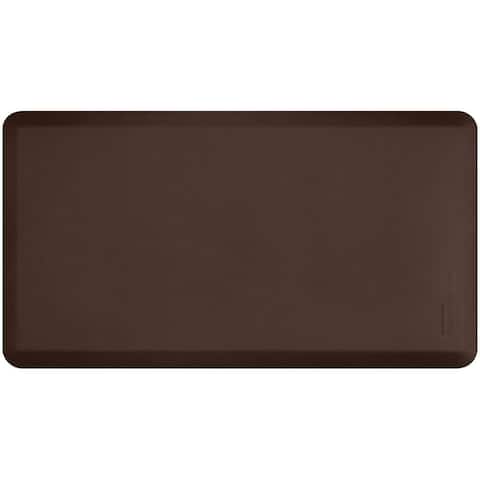WellnessMats FitnessMat, Comfort & Support, Non-Slip, Non-Toxic & Stain Resistant, 72" x 26" x 5/8", Brown