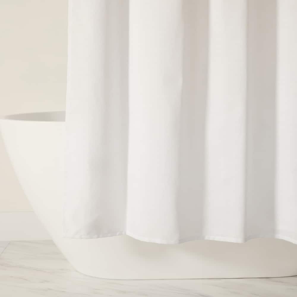 Becky Cameron Linen-Look Shower Curtain