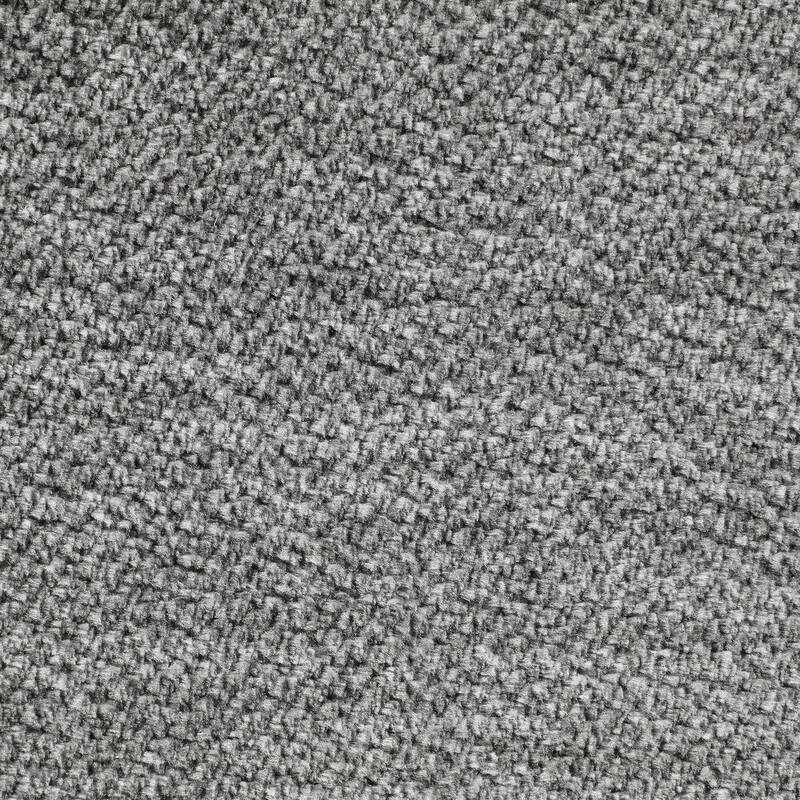 Twin Size Folding Ottoman Sleeper Bed with Mattress, Dark Gray, Chenille