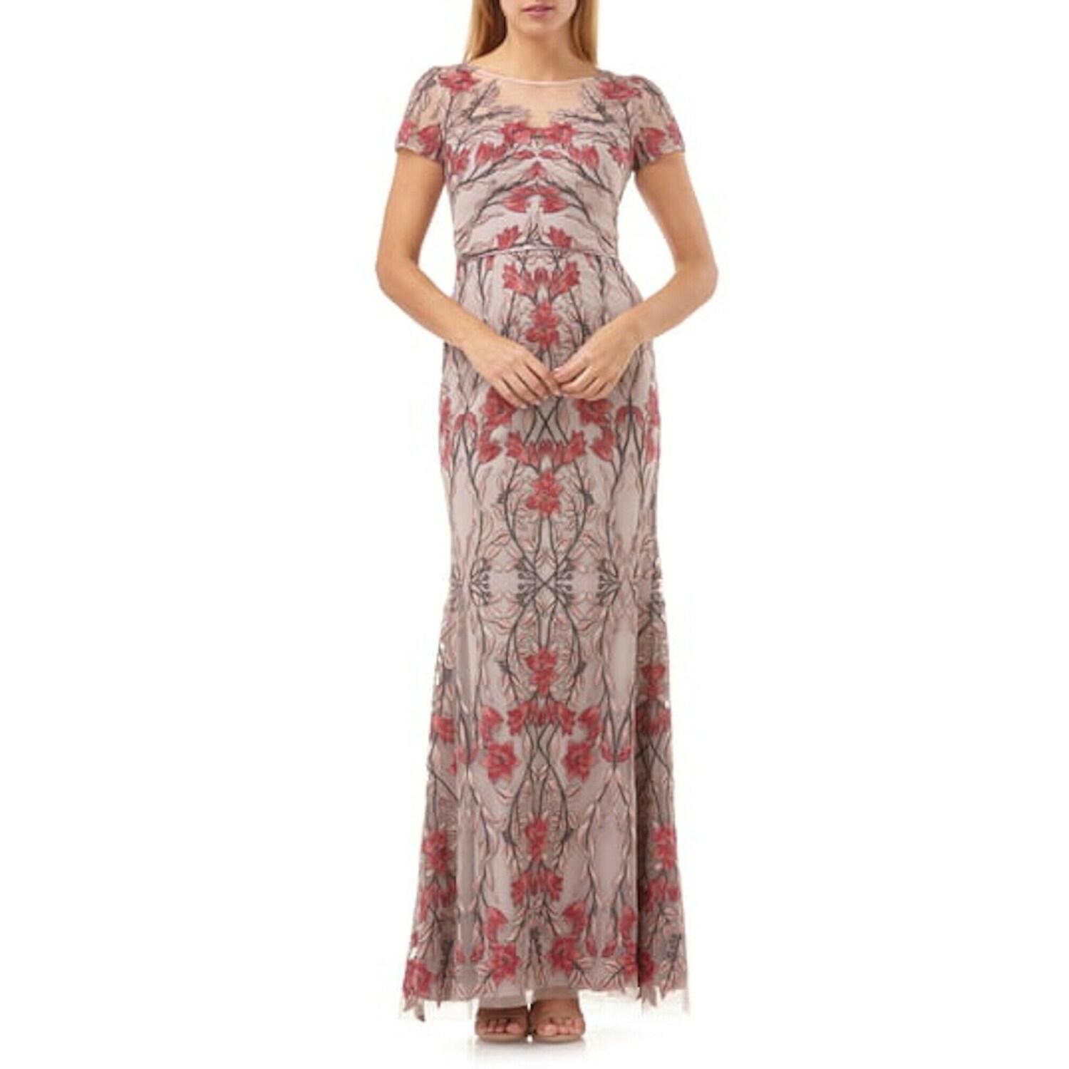 js collections pink dress