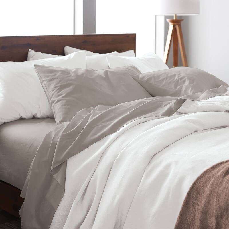 Ella Jayne Viscose from Bamboo Deep-Pocket 4-piece Sheet Set
