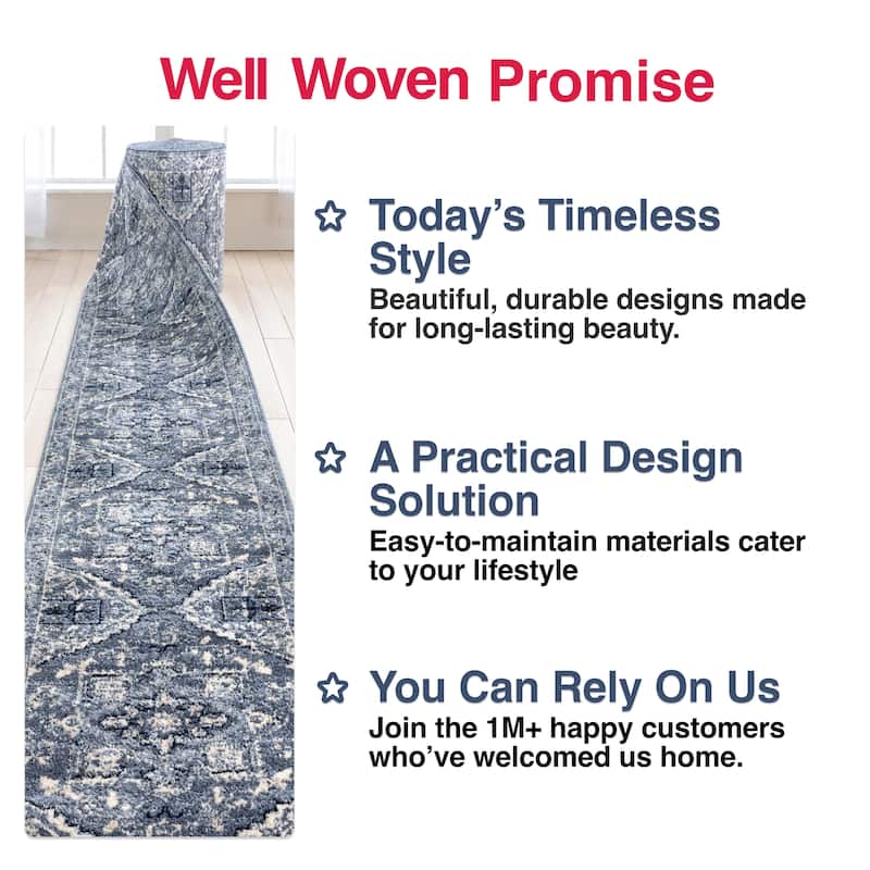 Well Woven Omaha Camilla Vintage Oriental Soft Rug