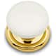 Option Polished Brass / White