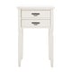 preview thumbnail 4 of 11, SAFAVIEH Manchester Light Grey Accent Table - 18.1" x 15" x 30.1"