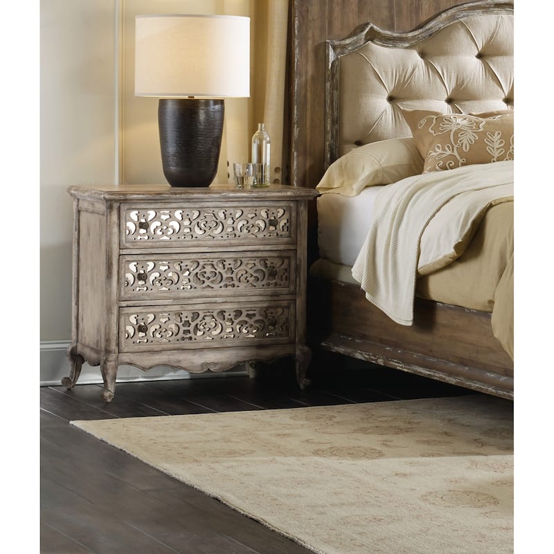 Hooker Furniture Chatelet 37" Wide Three Drawer French Farmhouse