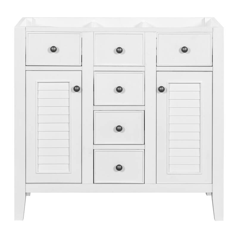 Modern Bathroom Vanity without Sink, Cabinet Base Only