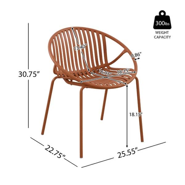 dimension image slide 1 of 3, Roomfitters Outdoor Expandable Dining Set 7 Piece Acacia Wood Table Stackable Chairs