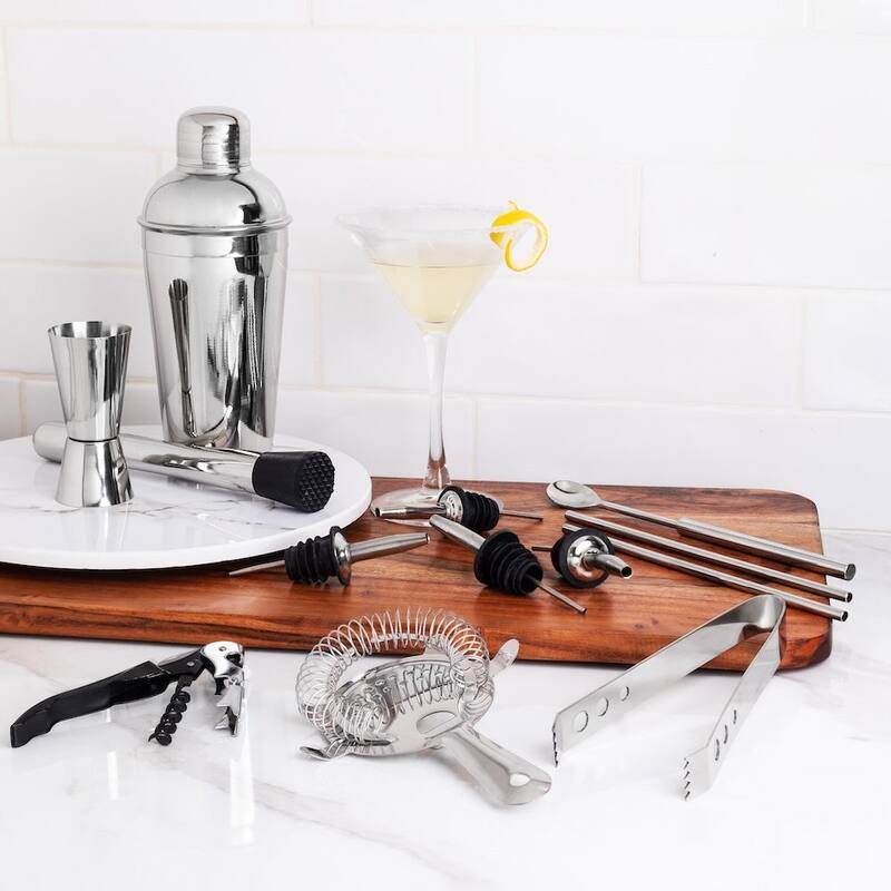Professional Grade Barware Tool Gift Set Bartender Kit Drink Making Tools - Various Sizes Available