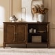 preview thumbnail 5 of 19, HULALA HOME Jane Transitional Solid Wood 58"Wide 4 Door Sideboard