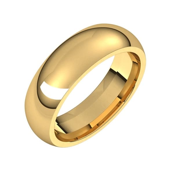 10K White Gold 6mm Light Weight Comfort Fit Band Ring Size 4 to 14 10K White Gold 6mm Light Weight Comfort Fit Band Ring Size 4 to 14