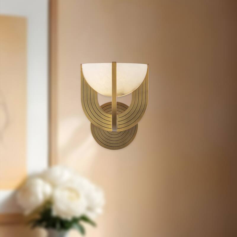 Alora Lighting WV362106-UNV Colette 9" Tall LED Bathroom Sconce