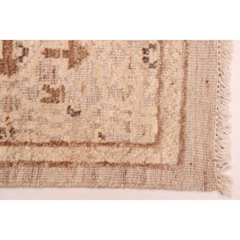 ECARPETGALLERY Hand-knotted Tangier Beige Wool Rug - 8'2 x 10'8