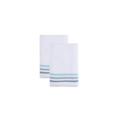 Ozan Premium Home 100% Genuine Turkish Cotton Bedazzle Bath Towel(Set of 2)
