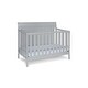 preview thumbnail 3 of 7, Shailee 4-in-1 Convertible Crib Gray - Grey