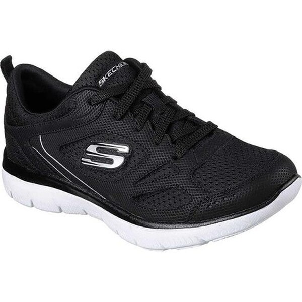 Summits Suited Sneaker Black/White 