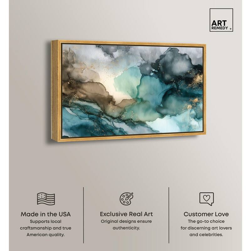 Veiled Inlet Canvas by Art Remedy