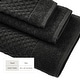 preview thumbnail 187 of 193, Linery & Co. Cotton Diamond Waffle Texture Bath Towels.