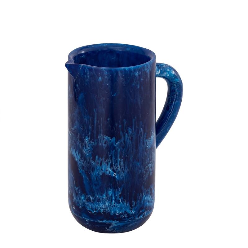 Blue Resin Pitcher