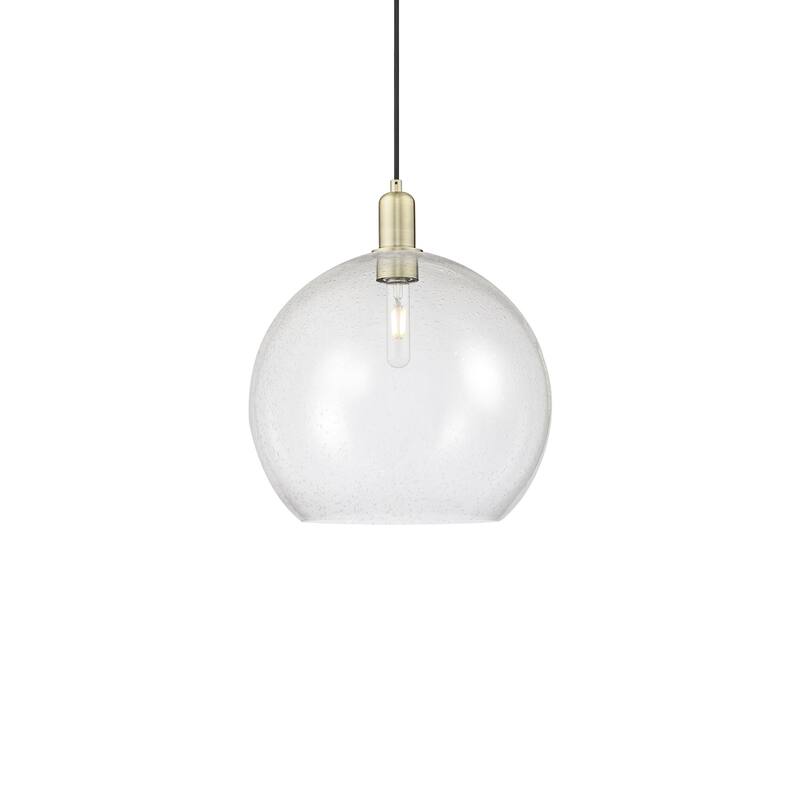 Innovations Lighting 716-1P-18-14 Athens Pendant Athens 14" Wide - Antique Brass / Seedy