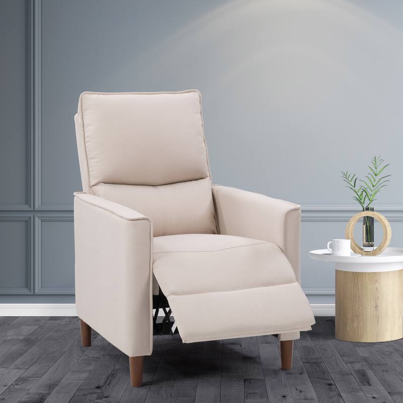 High-Leg Manual Recliner with Footrest