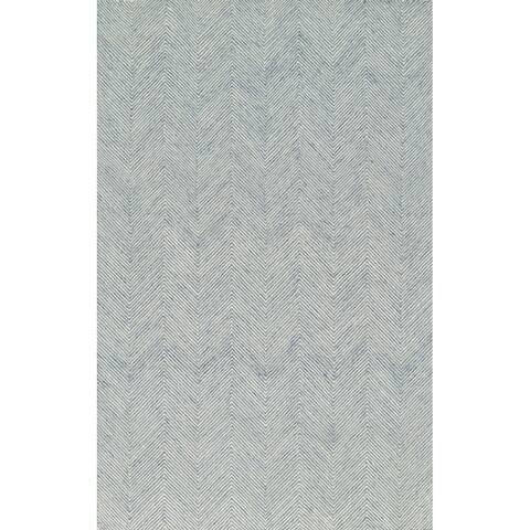 Momeni Charles Hand-tufted Wool Chevron Pattern Area Rug