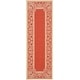 preview thumbnail 26 of 99, SAFAVIEH Courtyard Abaco Floral Border Indoor/ Outdoor Area Rug 2'3" x 12' Runner - Red/Natural