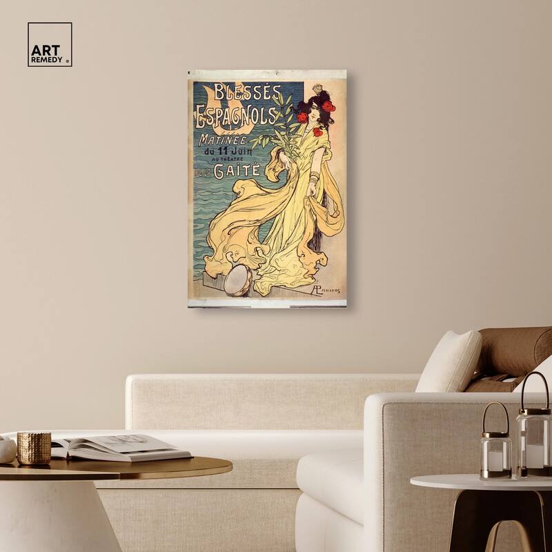 Spanish Dance Canvas by Art Remedy, Gallery Wrapped