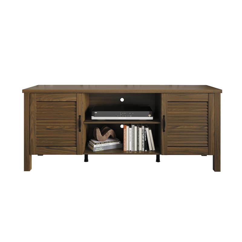 CraftPorch Vintage TV Stand Console - Brown
