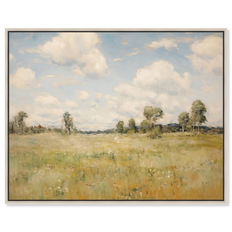 Serenade of the Breeze Canvas by Art Remedy - Silver - 30" x 24"