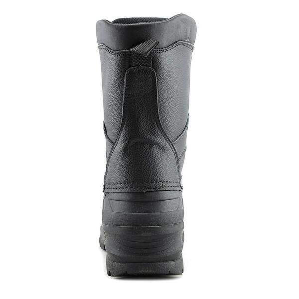 Shop Kamik Nation Pro Men Round Toe Leather Black Snow Boot