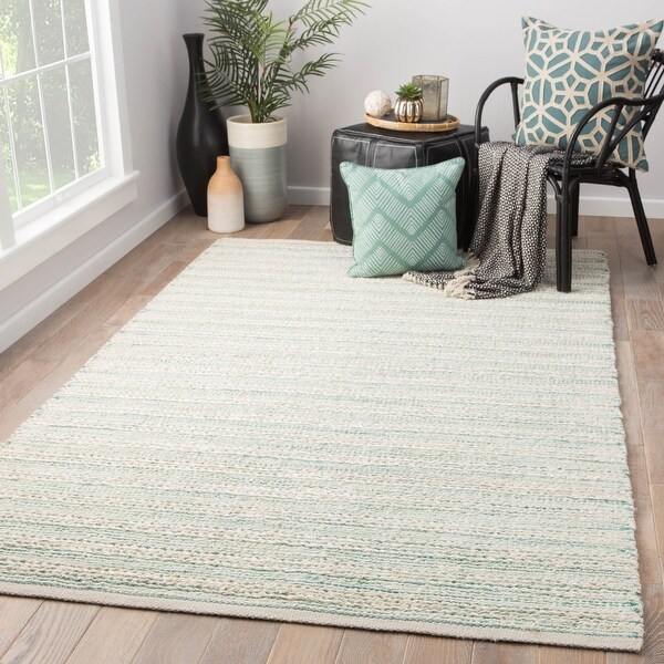 Amazon Com Fh Home Indoor Outdoor Recycled Plastic Floor Mat Rug Reversible Weather Uv Resistant Aztec Teal And White 6 Ft X 9 Ft Home Kitchen