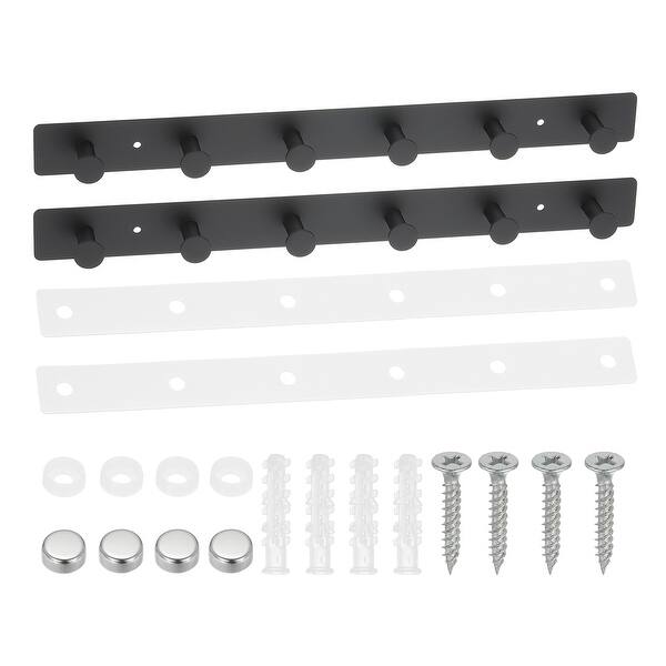 Towel Hooks SAIBEIER Wall Mounted Coat Rack 5-Hook Heavy Duty